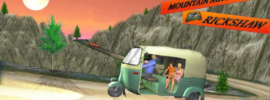 Real Tuk Tuk Rickshaw Driving: Offroad Games